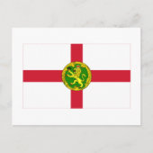 Alderney Flag Postkarte (Vorderseite)