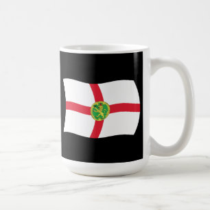 Alderney-Flaggen-Tasse Kaffeetasse