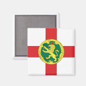 Alderney Magnet (Vorderseite/Rückseite)
