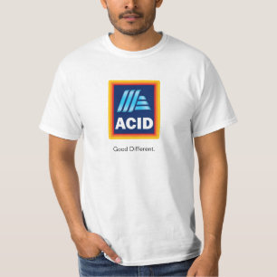 Aldi Funny "GOOD DIFFERENT" saures T-Shirt