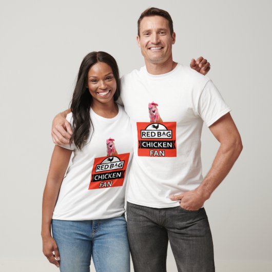 Aldi Red Bag Chicken T - Shirt (Unisex)