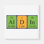 Aldin Periodenmagnet Magnet (Vorne)