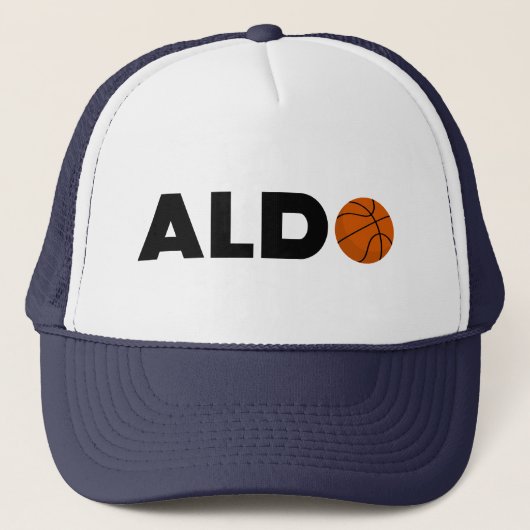 Aldo Basketball Trucker Hat Truckerkappe (Vorderseite)
