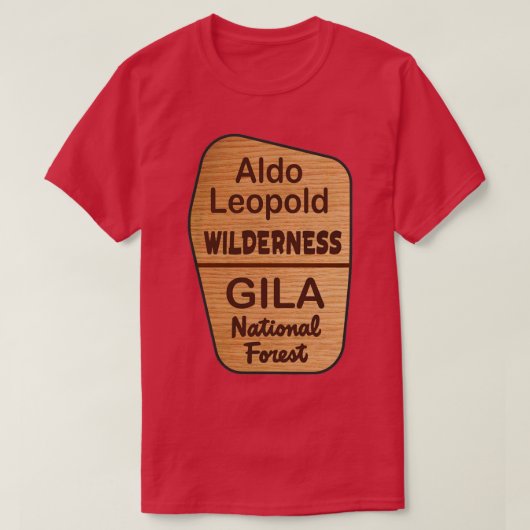 Aldo Leopold Wilderness T-Shirt (Design vorne)