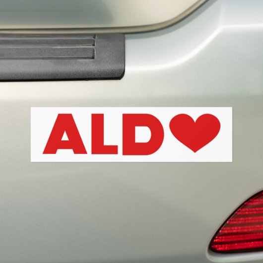 Aldo Liebe Autoaufkleber (Auf Auto)
