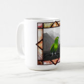 Aldo mein Amazonaspapagei Kaffeetasse (Vorderseite Links)