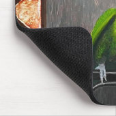 Aldo mein Amazonaspapagei Mousepad (Ecke)