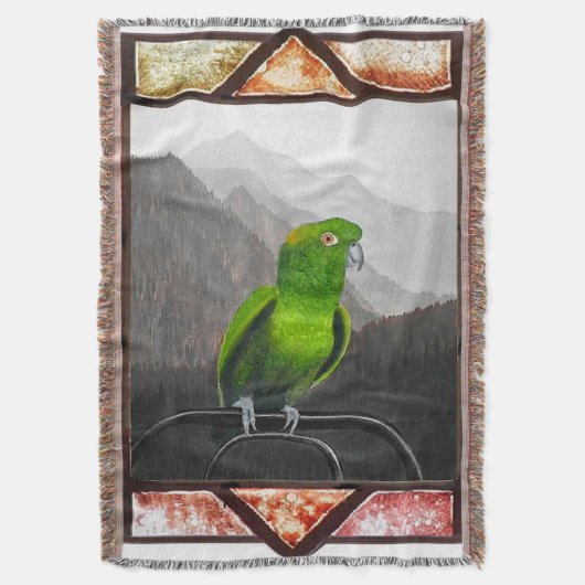 Aldo My Amazon Parrot Decke (Vorderseite Vertikal)