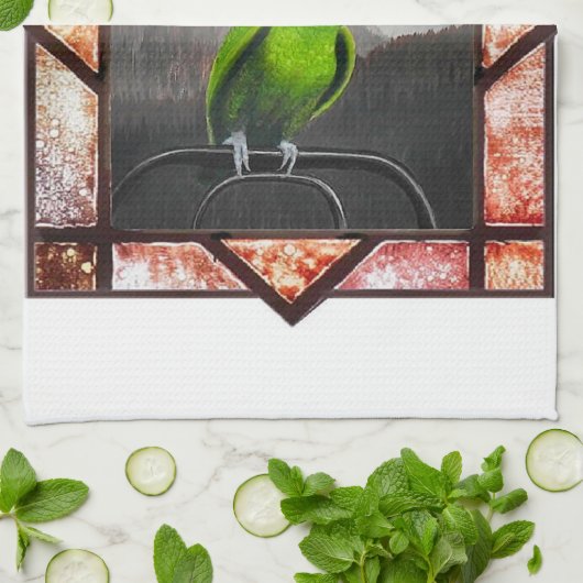 Aldo My Amazon Parrot Geschirrtuch (Gefaltet)