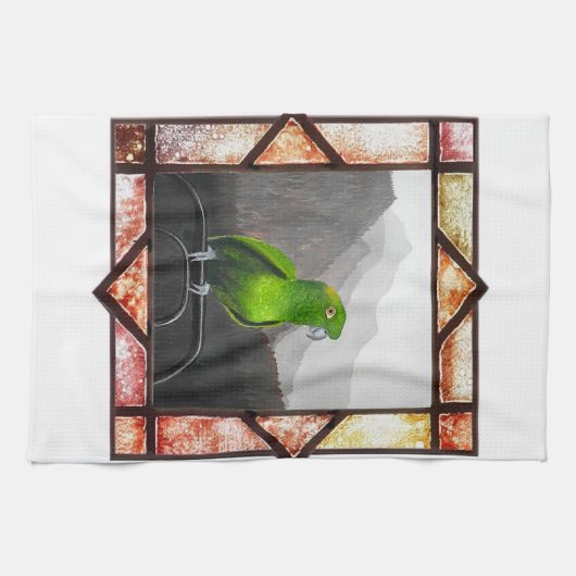 Aldo My Amazon Parrot Geschirrtuch (Horizontal)