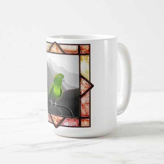 Aldo My Amazon Parrot Kaffeetasse (VorderseiteRechts)