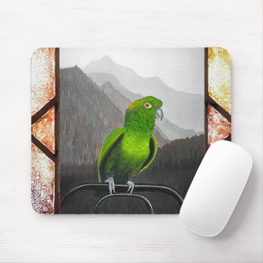Aldo My Amazon Parrot Mousepad (Mit Mouse)