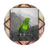 Aldo My Amazon Parrot Schneidebrett (Vorderseite)