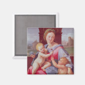 Aldobrandini Madonna Magnet (Vorderseite/Rückseite)