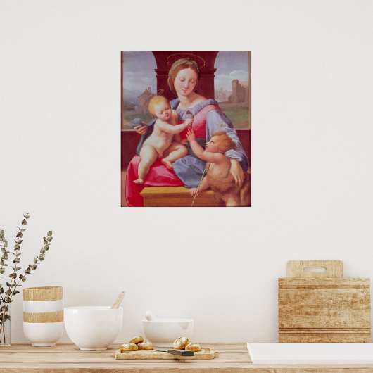 Aldobrandini Madonna Poster (Küche)