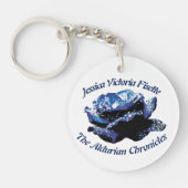 Aldurian Rosen-doppelseitiger Schlüsselanhänger (Vorderseite)