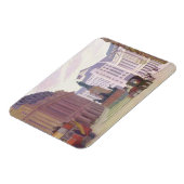 Aldwych (Öl auf Leinwand) Magnet (Linke Seite)