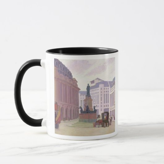 Aldwych (Öl auf Leinwand) Tasse (Links)