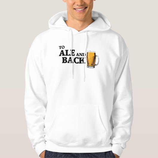 Ale and back - Bier-Preis Hoodie (Vorderseite)