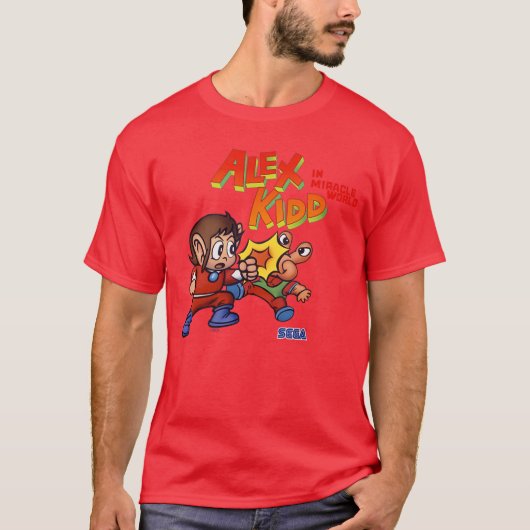 Ale Kidd fight SEGA Master System video game gift T-Shirt (Vorderseite)