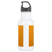 Ale mit winzigen Bläschen Edelstahlflasche (Rückseite)