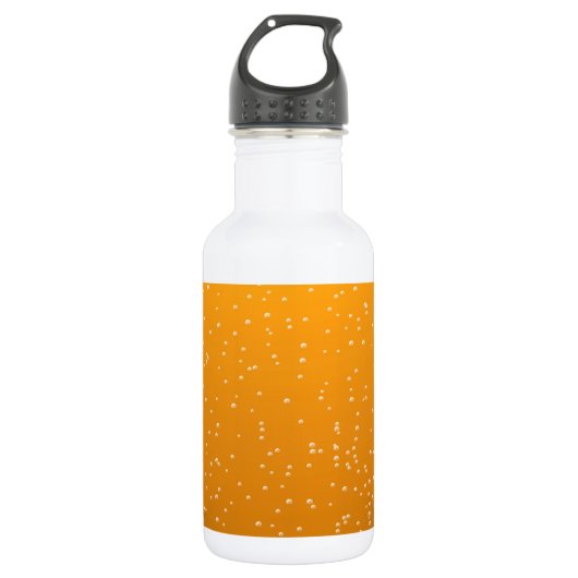 Ale mit winzigen Bläschen Edelstahlflasche (Vorderseite)