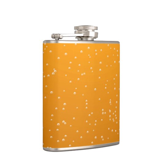 Ale mit winzigen Bläschen Flachmann (Rechts)