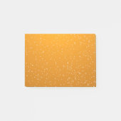 Ale mit winzigen Bläschen Post-it Klebezettel (Vorderseite)