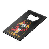 Ale Satan - Bier Drinks Geldbeutel Flaschenöffner (Vorderseite Schrägansicht)