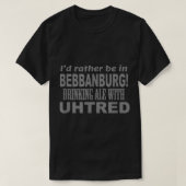 Ale trinken mit uhtred T-Shirt (Design vorne)
