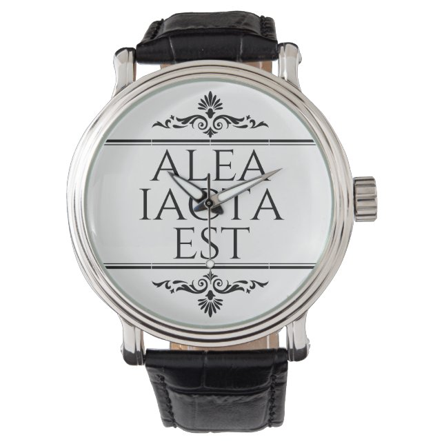 Alea Iacta Est Armbanduhr (Vorderseite)