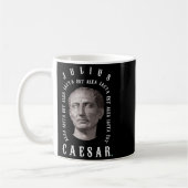 Alea Iacta Est - Der Die Latein Julius Cäses Kaffeetasse (Links)