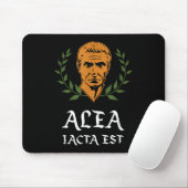 Alea Iacta Est - Der Die Latein Julius Cäses Mousepad (Mit Mouse)