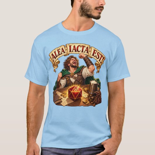 Alea Iacta Est DnD T-Shirt (Vorderseite)