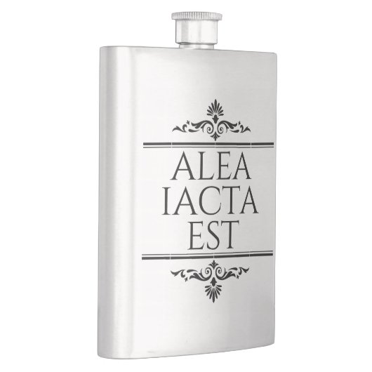 Alea Iacta Est Flachmann (Rechts)