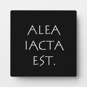 Alea Iacta Est Fotoplatte