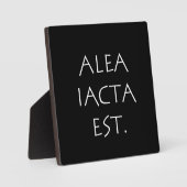 Alea Iacta Est Fotoplatte (Vorderseite)