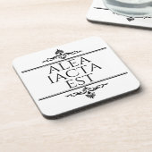 Alea Iacta Est Getränkeuntersetzer (Linke Seite)