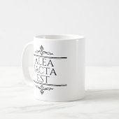 Alea Iacta Est Kaffeetasse (Vorderseite Links)