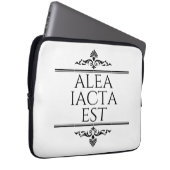 Alea Iacta Est Laptopschutzhülle (Vorne Rechts)