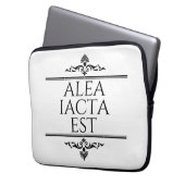 Alea Iacta Est Laptopschutzhülle (Vorderseite Links)