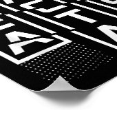 Alea Iacta Est Latin Phrase Sprachmotivation Sa Poster (Ecke)