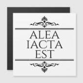Alea Iacta Est Magnetkarte (Vorne/Hinten)