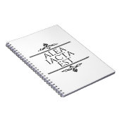 Alea Iacta Est Notizblock (Rechte Seite)