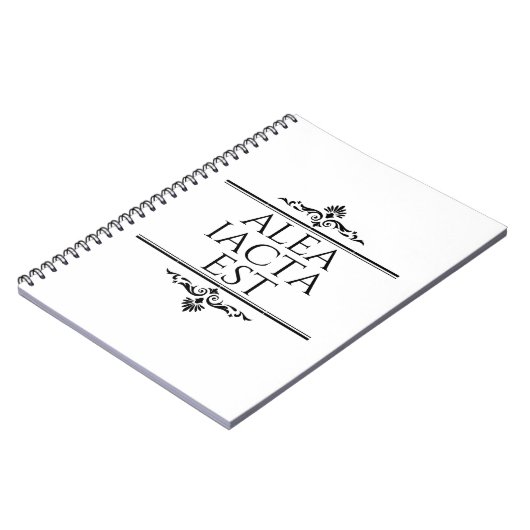 Alea Iacta Est Notizblock (Linke Seite)