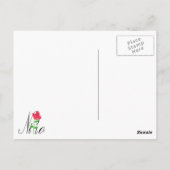 Alea iacta est postkarte (Rückseite)