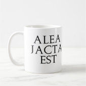 Alea Jacta Est Kaffeetasse (Links)