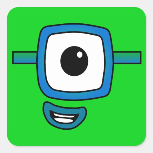 Aleander Square Sticker (Vorderseite)