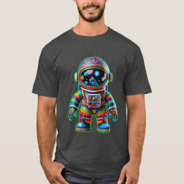 Alebrije Astronaut: T - Shirt der kosmischen Wächt