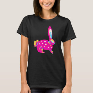 Alebrijes Fantasy Figure Animal Sculpbit Rabbit R T-Shirt